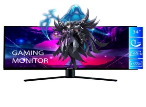 MONITOR 34" LED TEROS CURVO MOD. TE-3410G VA WQHD 165HZ