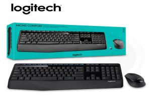 TECLADO WIRELESS + MOUSE LOGITECH MK345