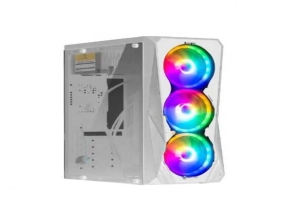 CASE CYBERTEL GAMER SNIPER CBX5005WGO USB 3.0 3 FAN RAINBOW