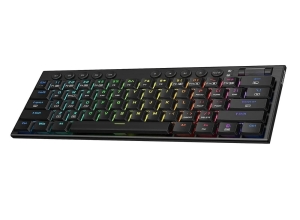 TECLADO REDRAGON HORUS 60% K632-RGB BLACK RED SWITCH ENGLISH