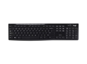 TECLADO WIRELESS LOGITECH K270 UNIFYING USB SP BLACK