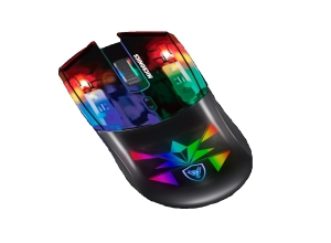 MOUSE GAMER MICRONICS NEON 3 MIC GM809-3M BLUETOOTH/WIRELESS RECARGABLE RGB 4800DPI 7B