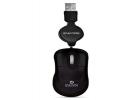 MOUSE ENKORE RETRACTIL EKM103X USB NEGRO