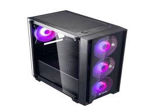 CASE ATX GAMER HALION RAGNAROK 320 VIDRIO 550W 4XRGB