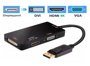 ADAPTADOR DISPLAYPORT A VGA - HDMI - DVI