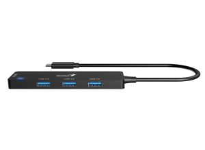 HUB USB TYPE-C - USB 3.0 4 PUERTOS GENIUS UH-400 BLACK