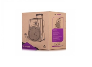 PARLANTE MAXTRON AVALON 15" MX115-V ROLLER SOUND SYSTEM TW RGB BT FM SD