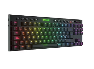 TECLADO REDRAGON HORUS TKL K622-RGB-SP BLACK RED SWITCH MECANICO