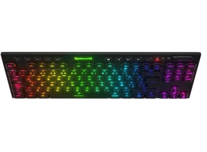 TECLADO REDRAGON HORUS TKL K622-RGB-SP BLACK RED SWITCH MECANICO
