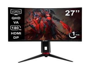 MONITOR 27" LED TEROS MOD. TE-2767G CURVO 180HZ 1MS