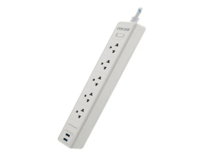 SUPRESOR FORZA FSP-512USBW 5 TOMAS+2USB