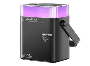 BATERIA PORTATIL POWER BANK REMAX 40000 MAH FP-3 BLACK