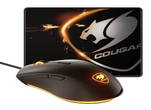 MOUSE COUGAR MINOS XC-SPEED XC NEGRO + PAD