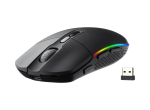MOUSE GAMER REDRAGON INVADER PRO M719RGB WIRELESS BLACK