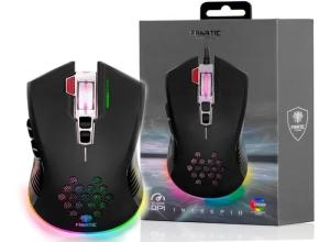 MOUSE GAMER MICRONICS INTREPID FTN GM8001 USB RGB DPI 10K 8B