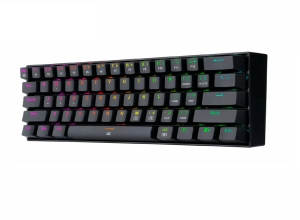 TECLADO REDRAGON DRAGONBORN K630RGB BLACK RED SWITCH SPANISH
