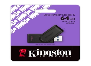 MEMORIA USB KINGSTON DATATRAVELER EXODIA S 64GB 3.2