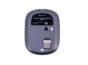 MOUSE WIRELESS TEROS TE-1230CS BK RECARGABLE