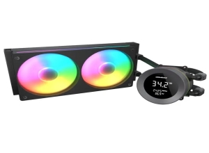 COOLER LIQUIDO COUGAR POSEIDON VISTEK ARGB 240 BLACK