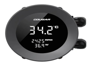 COOLER LIQUIDO COUGAR POSEIDON VISTEK ARGB 240 BLACK
