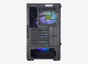 CASE ATX GAMER HALION SPARTA 844 VIDRIO 600W 4XARGB