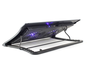 COOLERPAD LAPTOP HA-83 CYBERCOOL 2X14 LED ALU