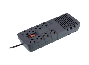 ESTABILIZADOR QUASAR AVR PLI1300 1300VA/650W 8 SALIDAS POWER LITE