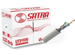 CABLE UTP SATRA CAT6 UTP-LSZH-1 24AWG INTERIORES GRIS