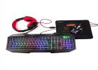 TECLADO HALION GAMING HUNTER HA-403C 4 EN 1