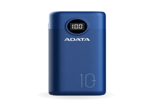 BATERIA PORTATIL POWER BANK ADATA P10000QCD AZUL 10000MHA