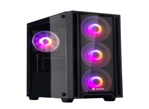 CASE ATX GAMER HALION RAGNAROK 320 VIDRIO 550W 4XRGB