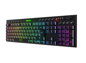 TECLADO REDRAGON HORUS FS K619-RGB-SP BLACK RED SWITCH MECANICO