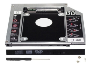ADAPTADOR DISCO DURO NORMAL 2.5"SATA LAPTOP INTERNO CADDY