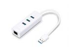 CONVERTIDOR TP-LINK USB - RED RJ45 + 3 USB 3.0