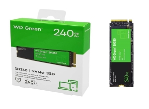 DISCO DURO SOLIDO SSD M.2 240GB WESTERN DIGITAL GREEN SN350 NVME
