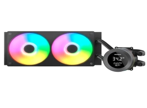 COOLER LIQUIDO COUGAR POSEIDON VISTEK ARGB 240 BLACK