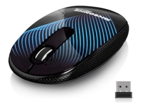 MOUSE WIRELESS MICRONICS MILANO FX MIC M715 BLUE