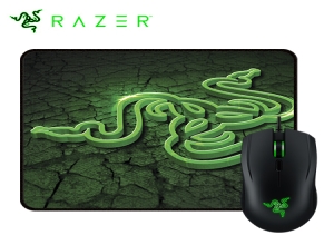 MOUSE RAZER ABYSSUS LITE + PAD MOUSE GOLIATHUS MOBILE CONSTRUCT