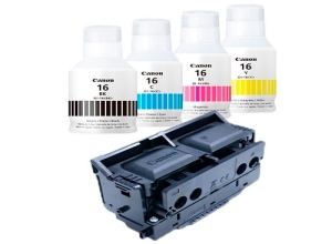 KIT DE CABEZALES CANON + PACK DE TINTAS GI-16/GX6010-GX7010