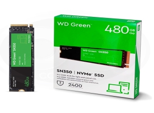 DISCO DURO SOLIDO SSD M.2 480GB WESTERN DIGITAL GREEN SN350 NVME