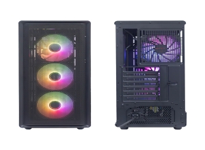 CASE TEROS ATX TE-1323G BLACK SIN FUENTE