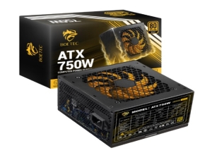 FUENTE PODER BOETEC MOD. ATX750W REAL 80 PLUS GOLD