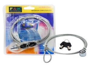 CABLE DE SEGURIDAD CON LLAVE
