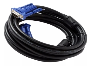 CABLE VGA PUNTAS AZULES 5 METROS