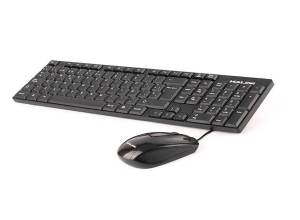 TECLADO HALION + MOUSE HA-K420C USB
