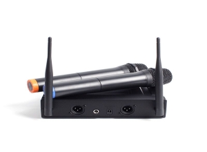 MICROFONO INALAMBRICO BARETONE WM-180H 2XMIC RECEP