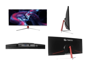 MONITOR 23.8" LED TEROS CURVO MOD. TE-2401S 100HZ 5MS FHD