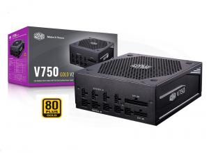 FUENTE PODER COOLER MASTER V750 WHATS REAL V2 80 PLUS GOLD MODULAR