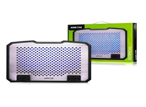 COOLER LAPTOP AIRBOOM BOREAL AB ALUMINIO 18 2FAN LED 14CM