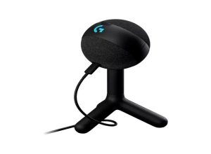 MICROFONO LOGITECH YETI ORB CARDIOID USB P/STREAMING RGB LIGHTSYNC BLACK
